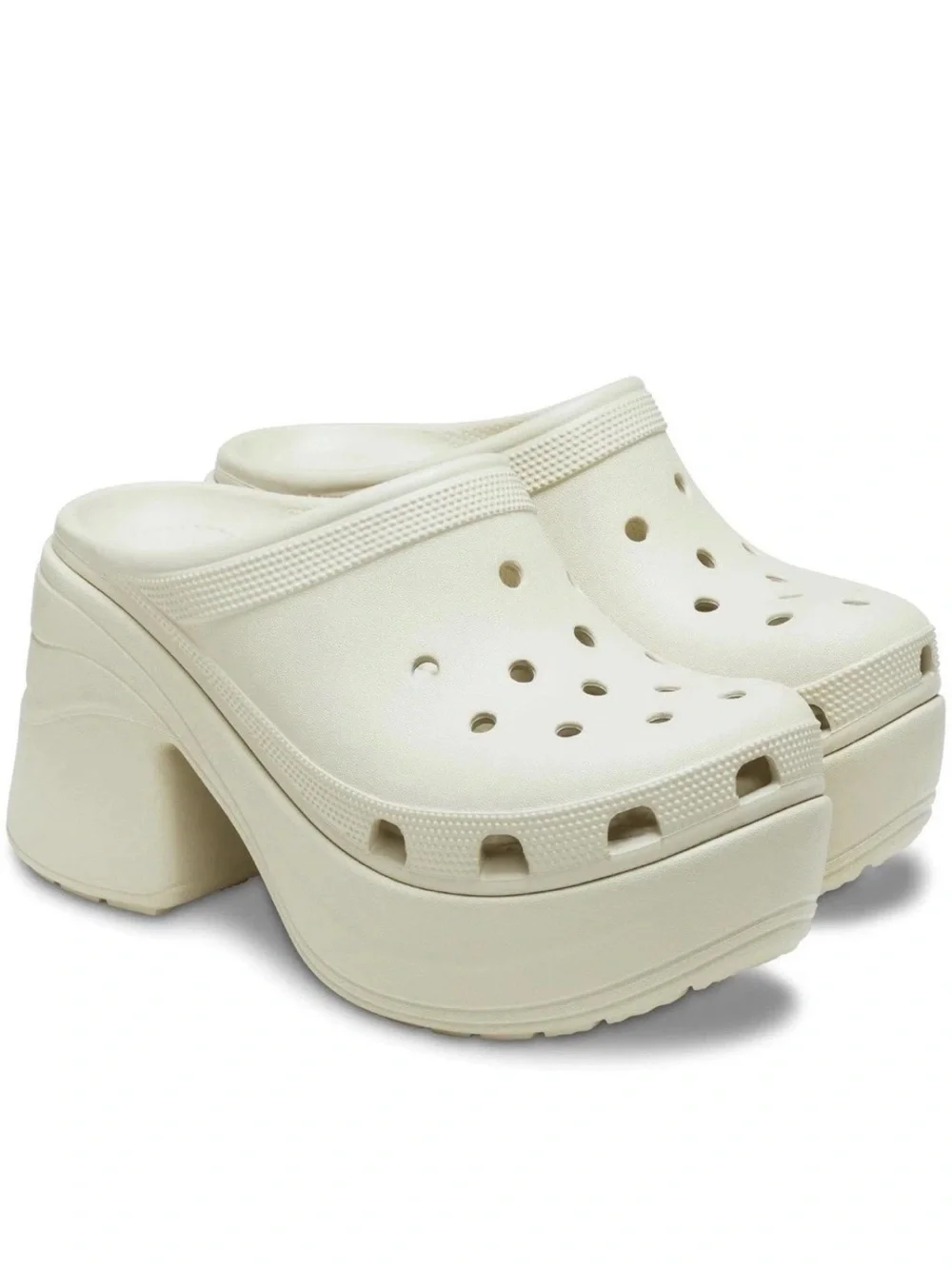 CROCS chunky platform
